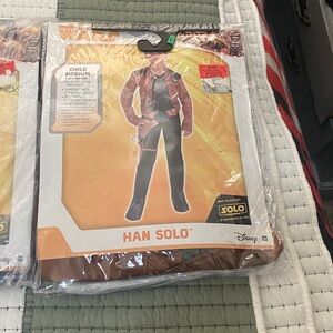 Disney Star Wars Han Solo Costume - Brown and Black